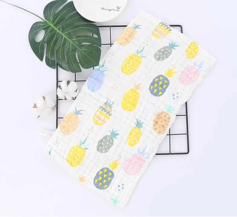 100% Cotton Premium Super Soft 6 Layers Newborn Muslin Cotton Gauze Warm Baby Bath Towels Baby Children Blanket Suitable for Baby′s Delicate Skin