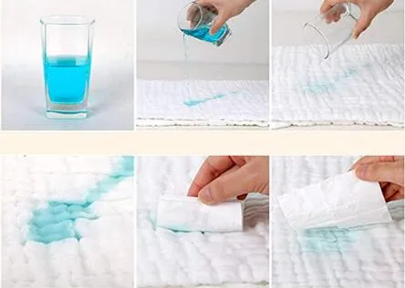 100% Cotton Premium Super Soft 6 Layers Newborn Muslin Cotton Gauze Warm Baby Bath Towels Baby Children Blanket Suitable for Baby′s Delicate Skin