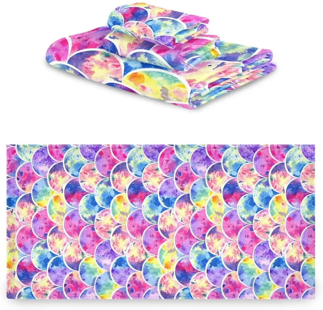 100% Cotton Soft Luxury Decorative Bath Towel for Bathroom, Hotel, Gym, SPA and Beach with Okeo-Tex BSCI