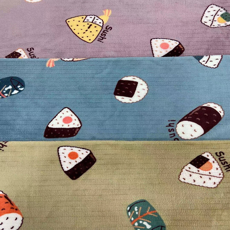 100% Polyester Printed Flannel Fabric for Baby Blanket Fabric
