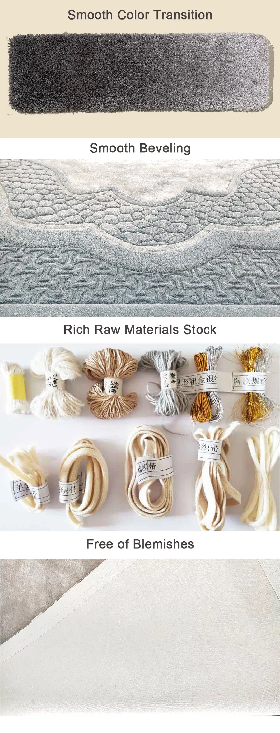 3D Luxurious Carpet and Rugs Hand Tufted Floor Carpets Rug