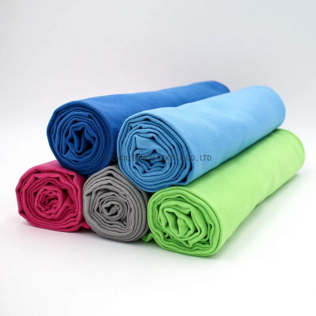 Absorbent Gym Sports Towel by 88%Polyester 12%Polyamide Microfiber