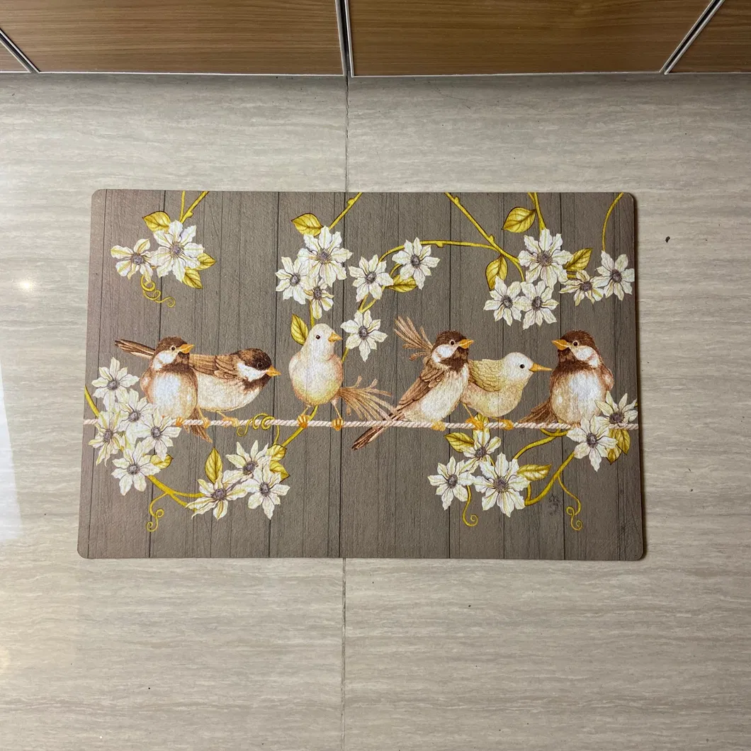 Amazon Hot 3D Printing Technology Printed Rubber Indoor and Outdoor Doormat