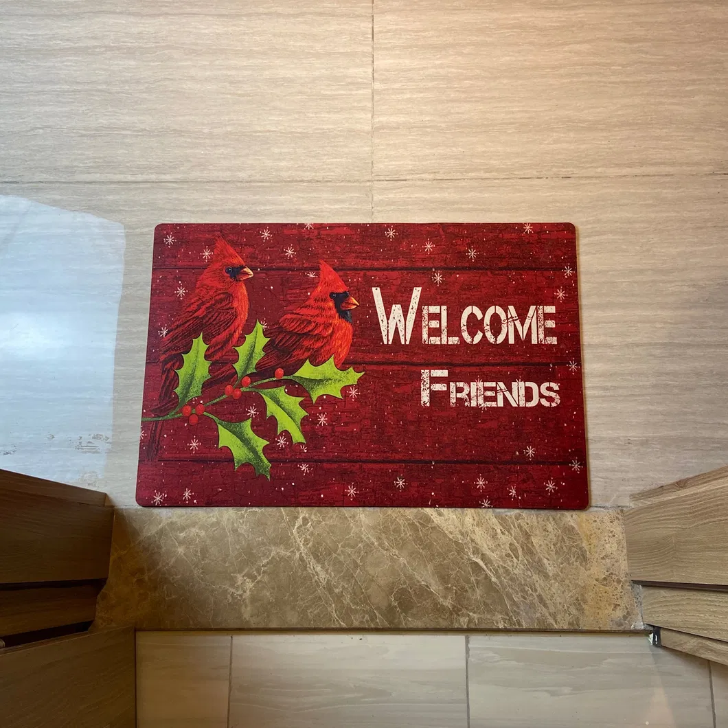 Amazon Hot 3D Printing Technology Printed Rubber Indoor and Outdoor Doormat