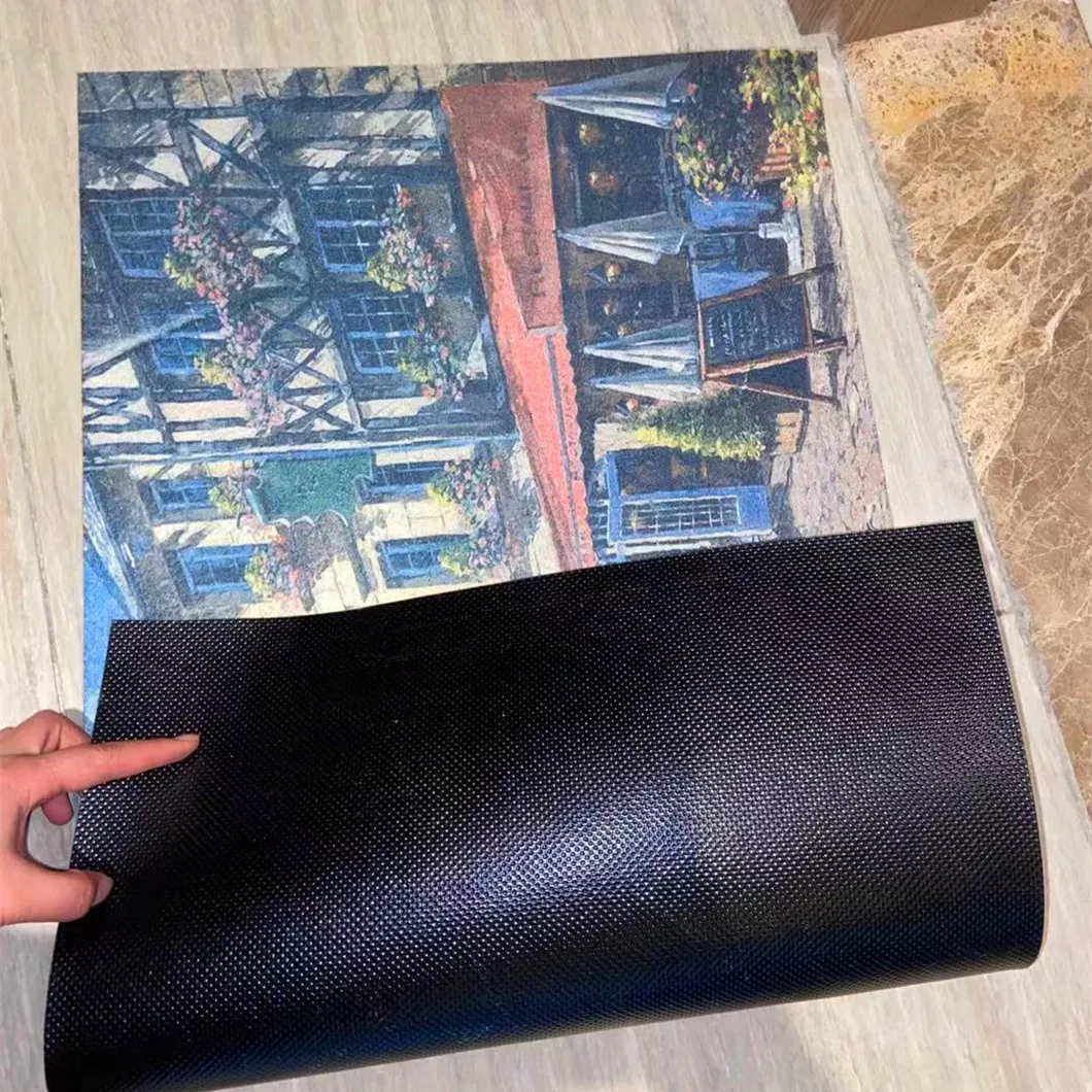 Amazon′ S Best-Selling Double Stripe Nylon Blanket Surface Anti-Skid PVC Doormat