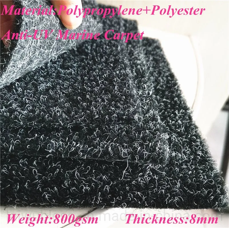 Anti UV Felt Carpet Boat Marine Carpet for Vessels Deck