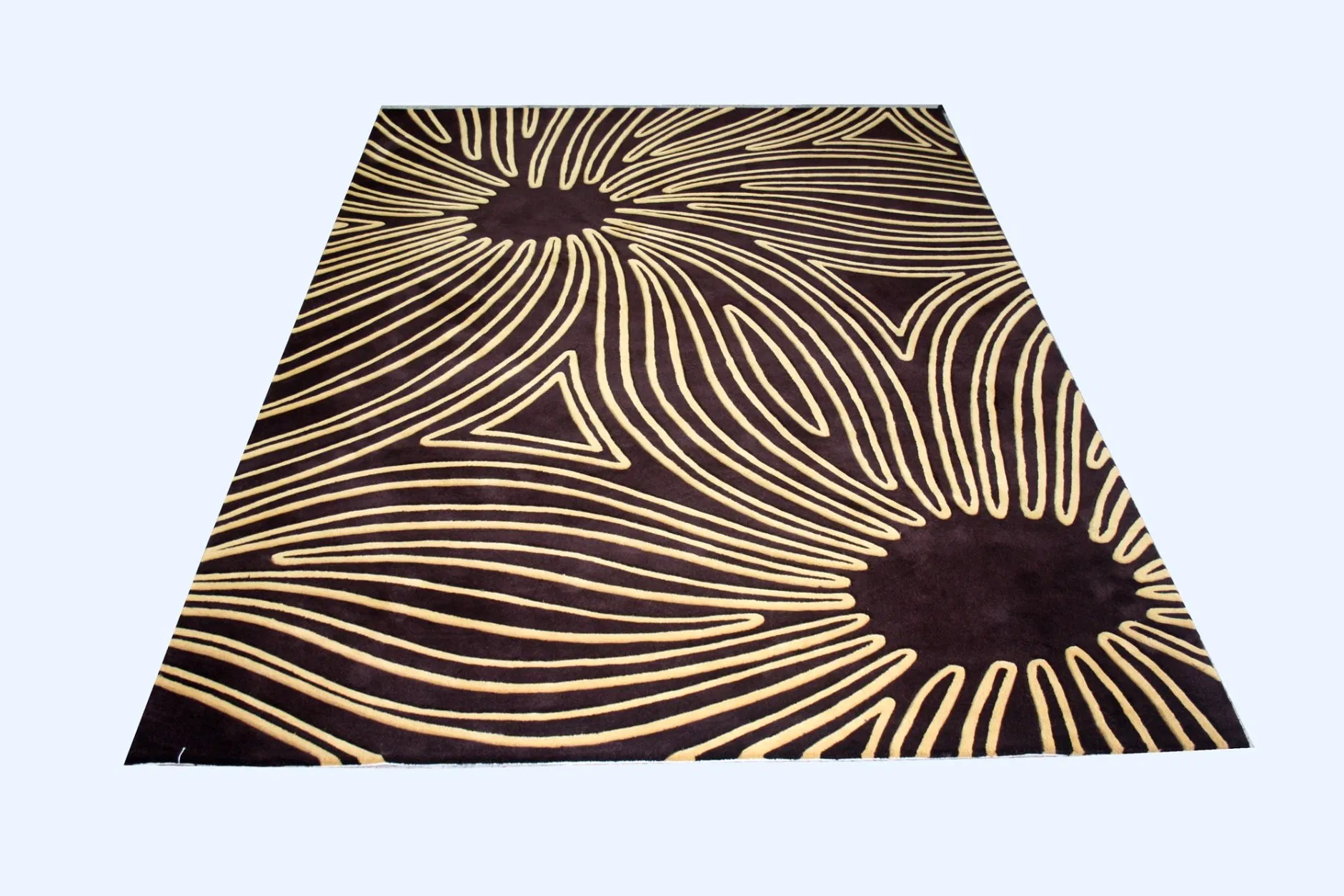Black White Persia Carpets Floor Carpet Wool Rugs Area Rug
