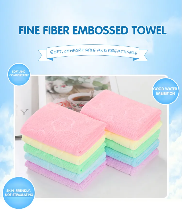 Cheap Price 100% Cotton 500GSM 21s/2 White Face Towel for Hotels