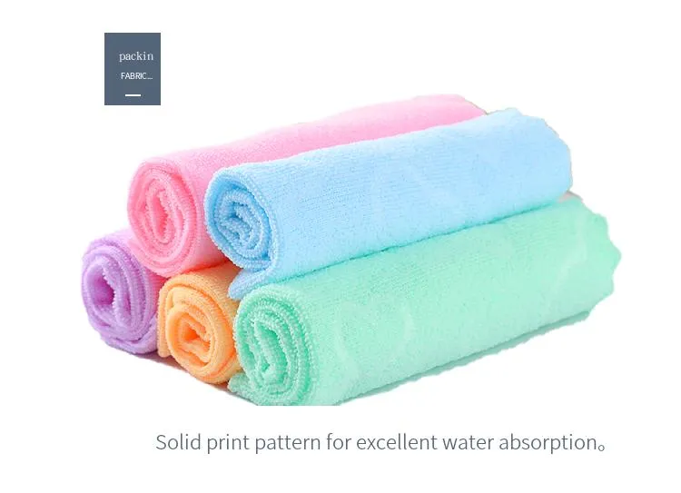 Cleaning Cloth Not Contaminated Oil Strong Water Absorbent Dish Cloth Rag Kitchen