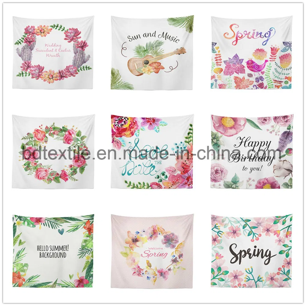 Colorful Printed Modern Wall Tapesrty for Home Decor