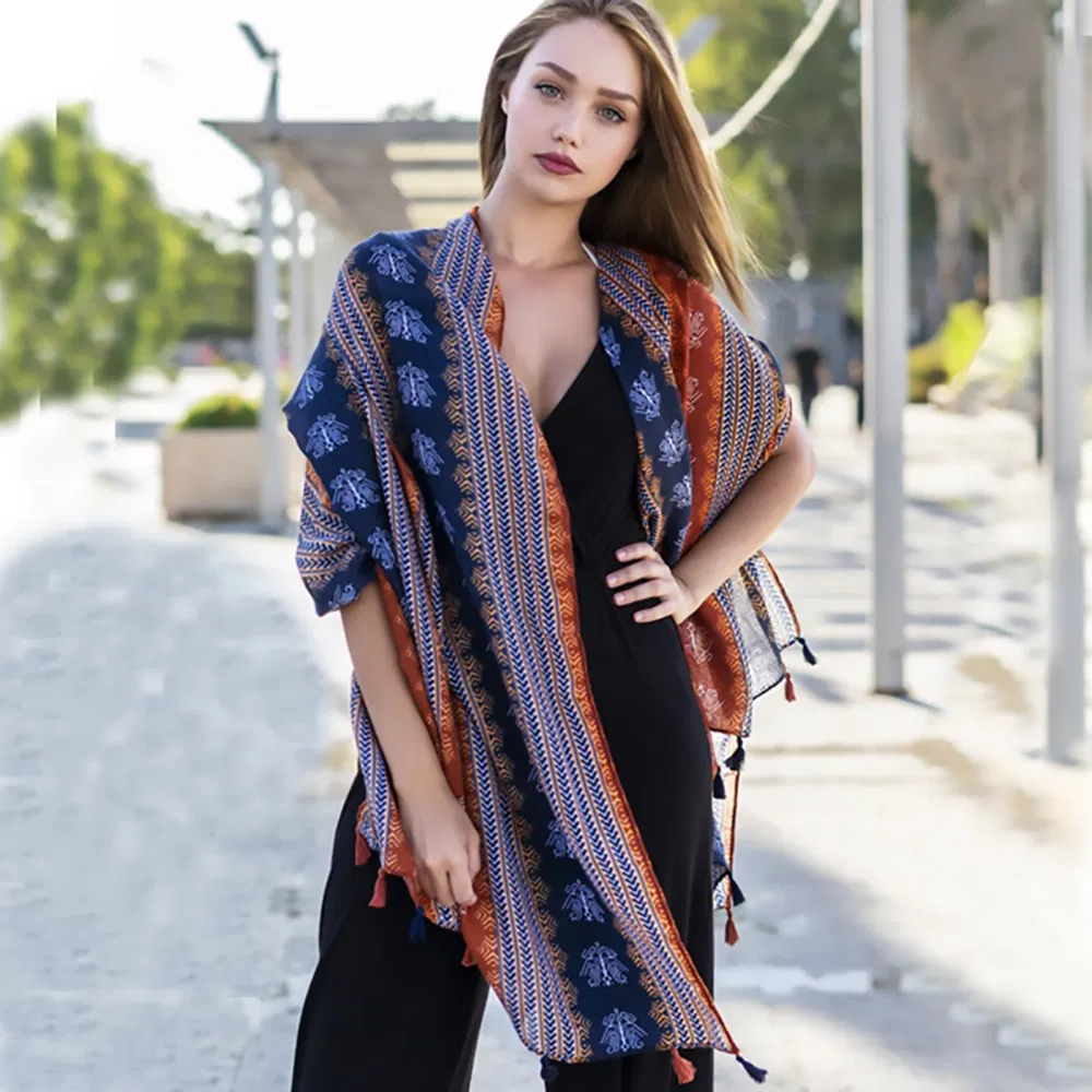 Ethnic Style Large Size Quick-Drying Beach Towel Beach Shawl