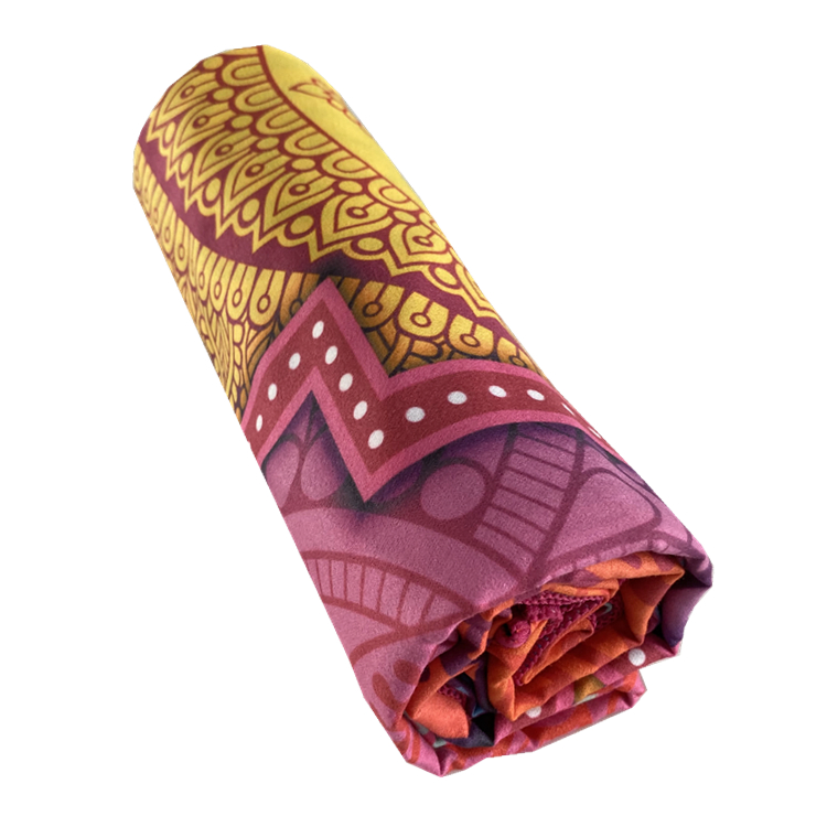 Ethnic Style Printed Microfiber Beach Easy Carry Towel