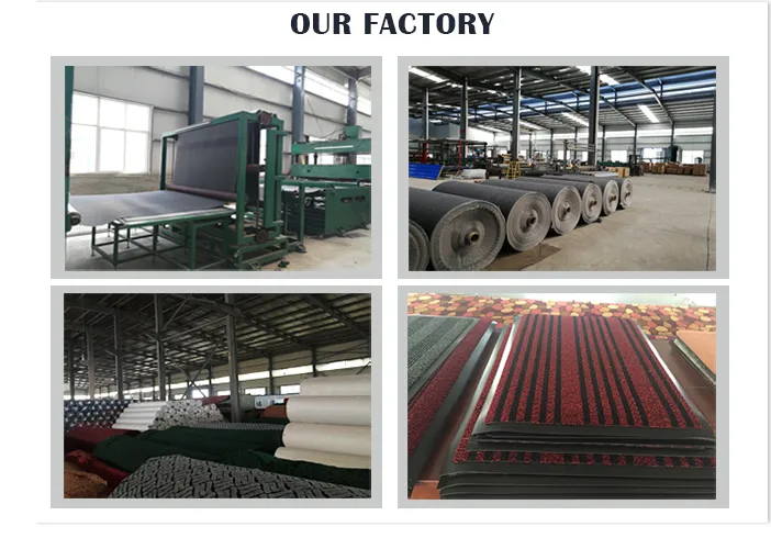 Factory Price Polypropylene Doormat Carpet with PVC Backing Outdoor Super Absorbent Doormat Prayer Anti-Slip Door Floor Bath