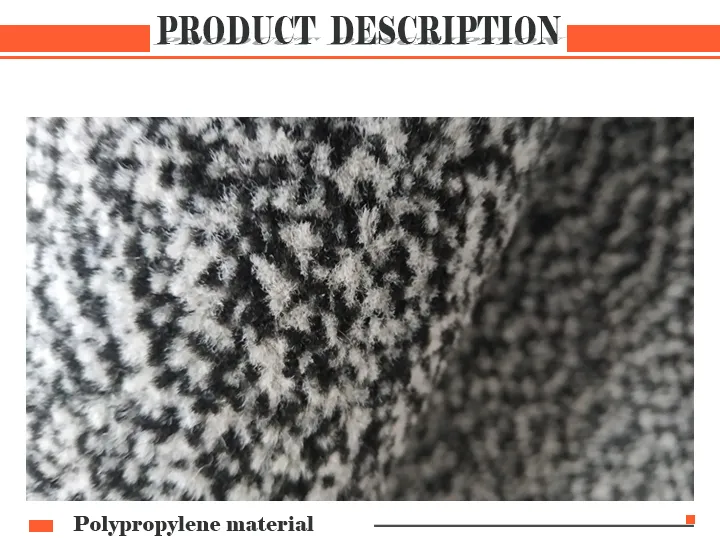 Factory Price Polypropylene Doormat Carpet with PVC Backing Outdoor Super Absorbent Doormat Prayer Anti-Slip Door Floor Bath