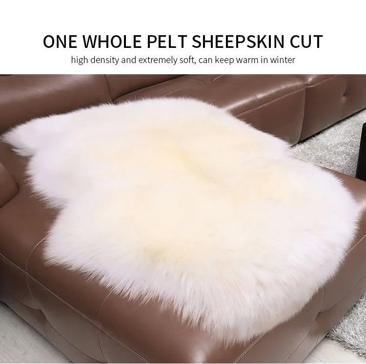 Factory Price Real Sheepskin Rug