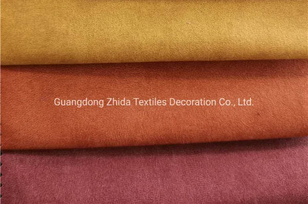 Faux Leather Cuero Microsuede Furniture Fabric Tela Cover for Sofa
