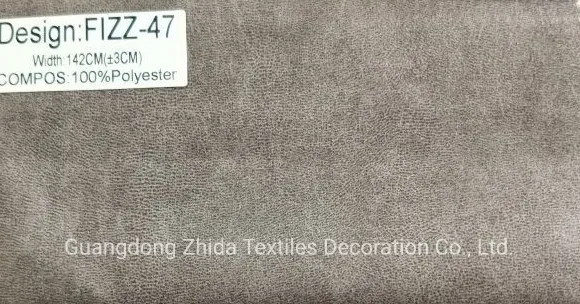 Faux Leather Cuero Microsuede Furniture Fabric Tela Cover for Sofa