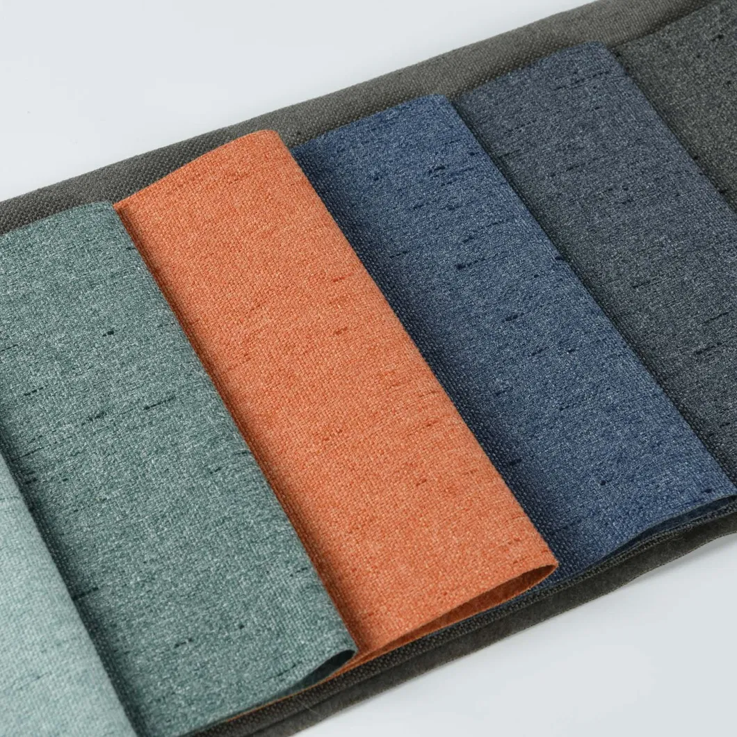 Furniture Decorative Polyester Flocking Sofa Fabric