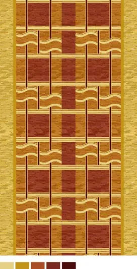High Grade Axminster Woven Wall to Wall Wool Hotel Carpet