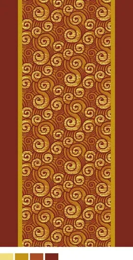 High Grade Axminster Woven Wall to Wall Wool Hotel Carpet