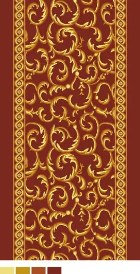 High Grade Axminster Woven Wall to Wall Wool Hotel Carpet