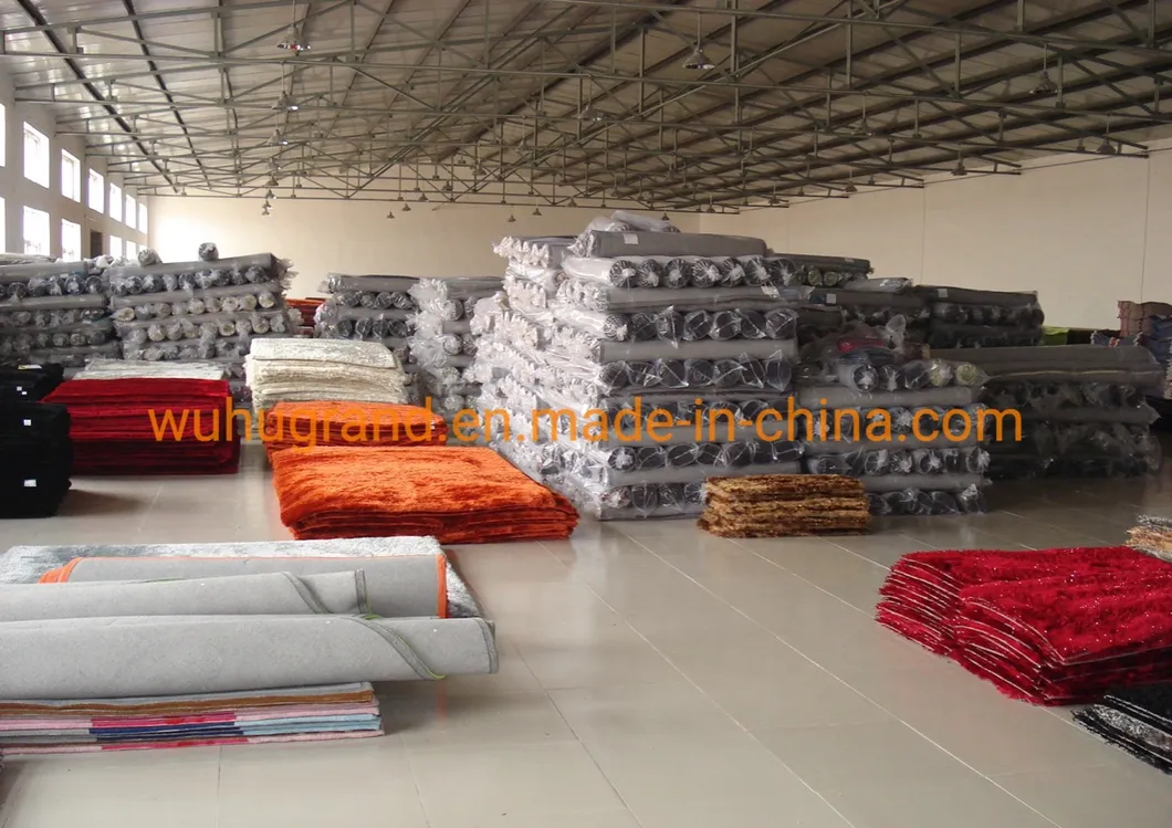 High Quality Hand Tufted Chinese Polyester Shaggy Rug