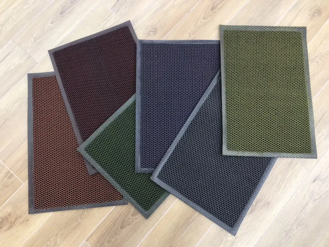 High-Quality PVC Stretch Yarn Pressed Beatiful Cage Designs Mats