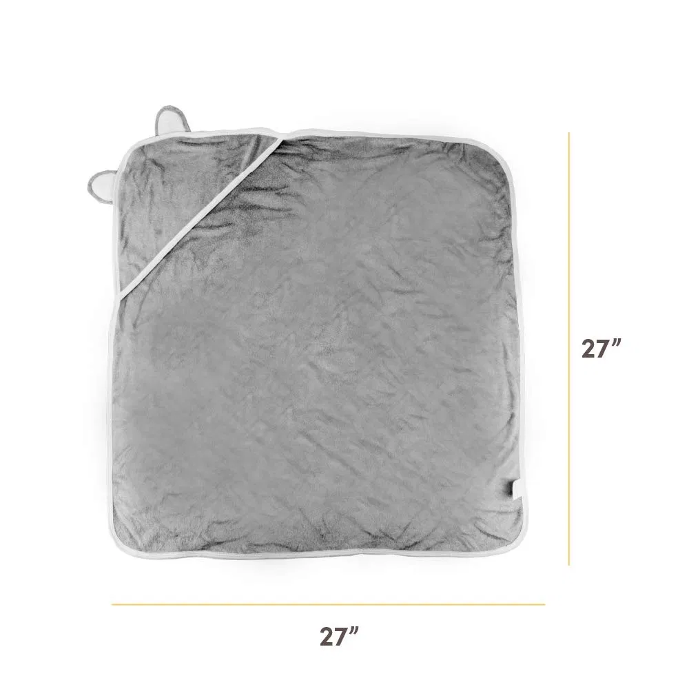 Hooded Baby Towel and Matching Washcloth