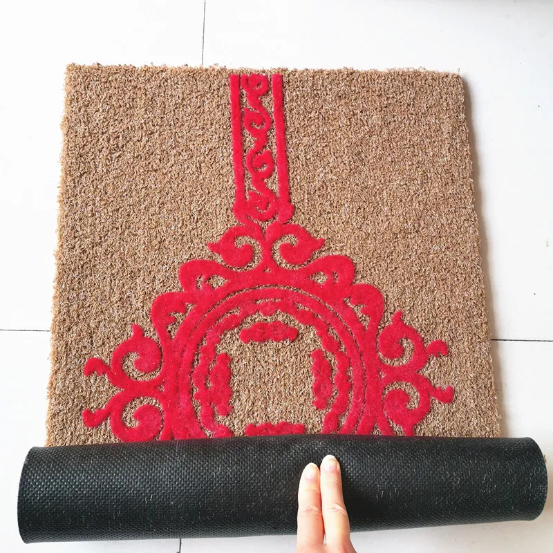 Hot Sales New Type PVC Coir Tufted Mats Coconut Mat
