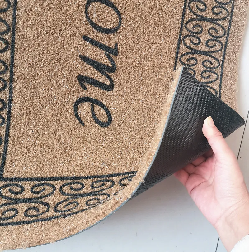 Hot Sales New Type PVC Coir Tufted Mats Coconut Mat