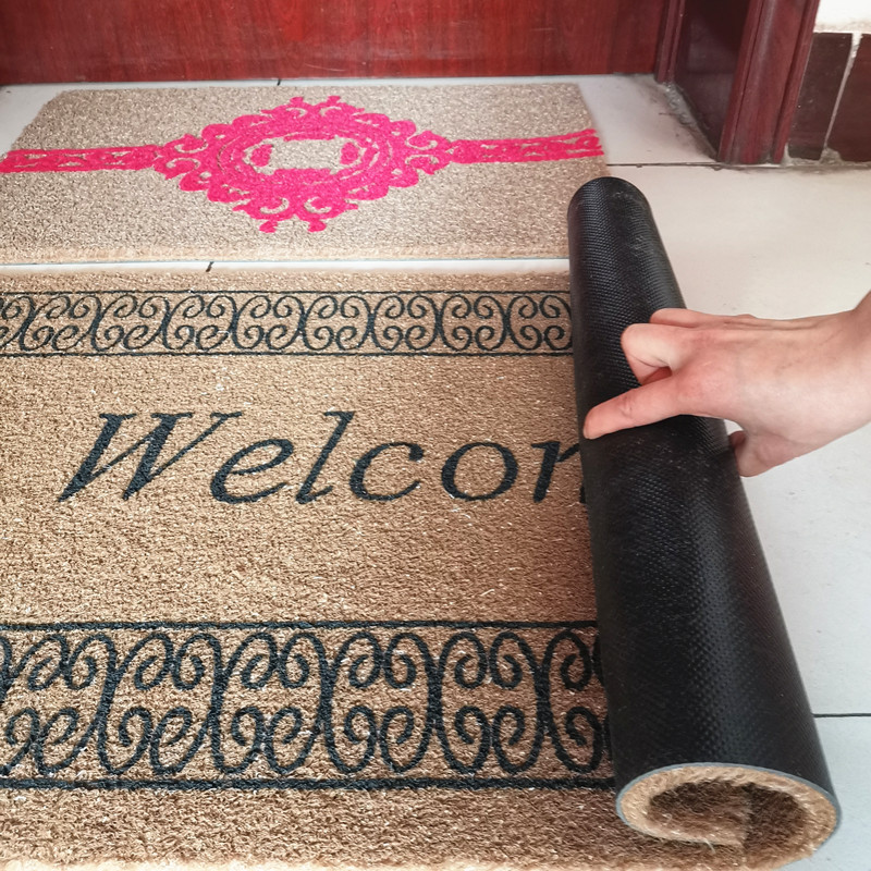 Hot Sales New Type PVC Coir Tufted Mats Coconut Mat