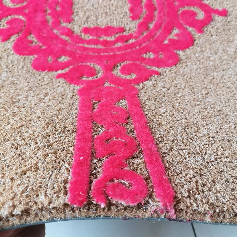 Hot Sales New Type PVC Coir Tufted Mats Coconut Mat