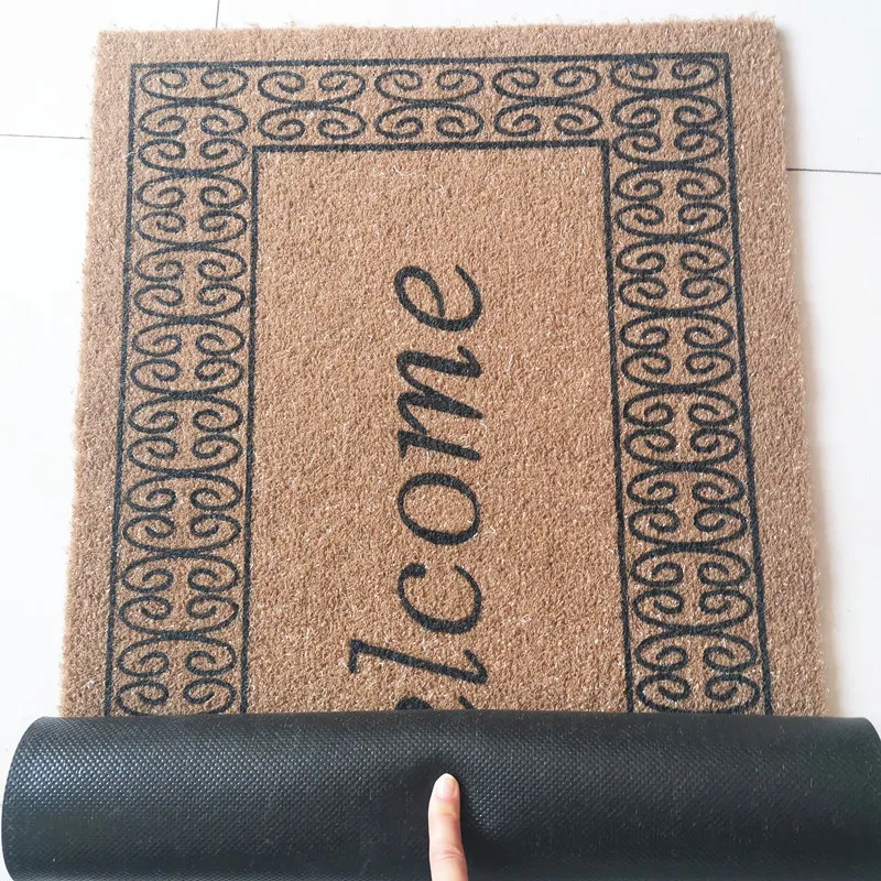 Hot Sales New Type PVC Coir Tufted Mats Coconut Mat