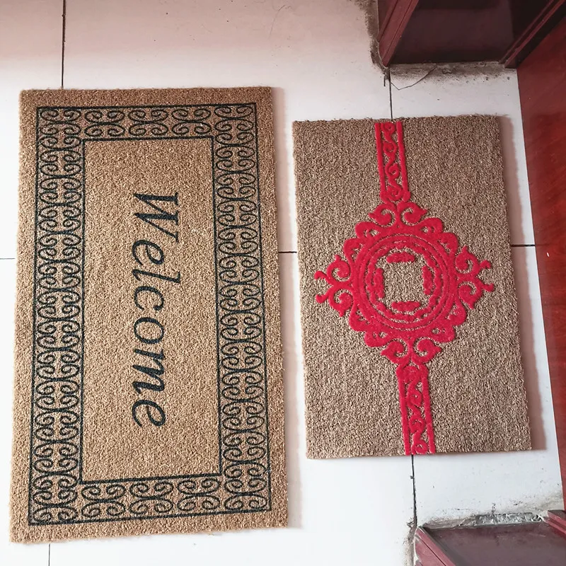 Hot Sales New Type PVC Coir Tufted Mats Coconut Mat