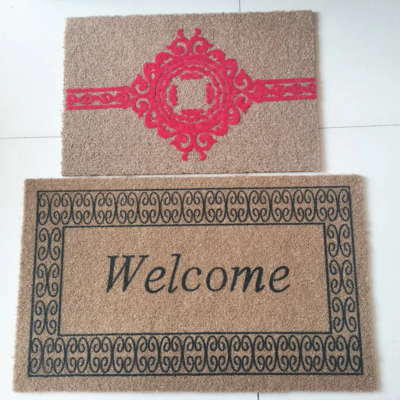 Hot Sales New Type PVC Coir Tufted Mats Coconut Mat