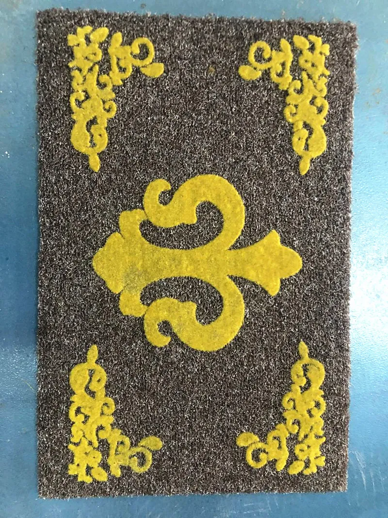 Hot Sales New Type PVC Coir Tufted Mats Coconut Mat