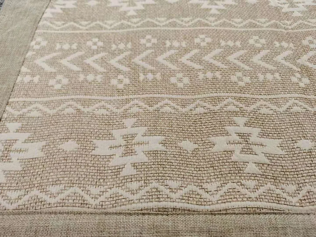 Imitation Hemp Jacquard Composite Carpet