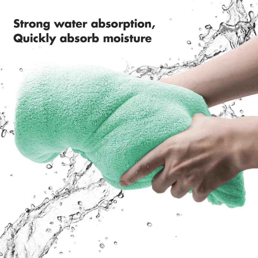 Kids Bath Towels, Premium Hooded Towel for Toddlers Highly Absorbent Coral Fleece Bathrobe
