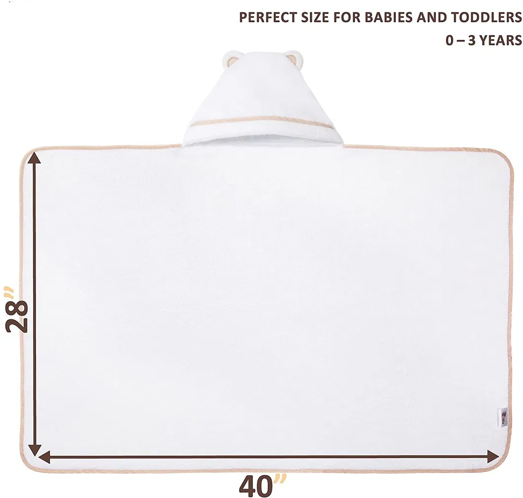 Large Hooded Towel for Toddler Newborn Infant Boy Girl