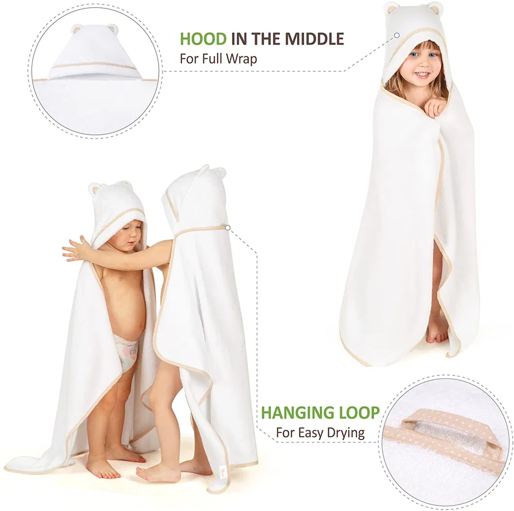 Large Hooded Towel for Toddler Newborn Infant Boy Girl