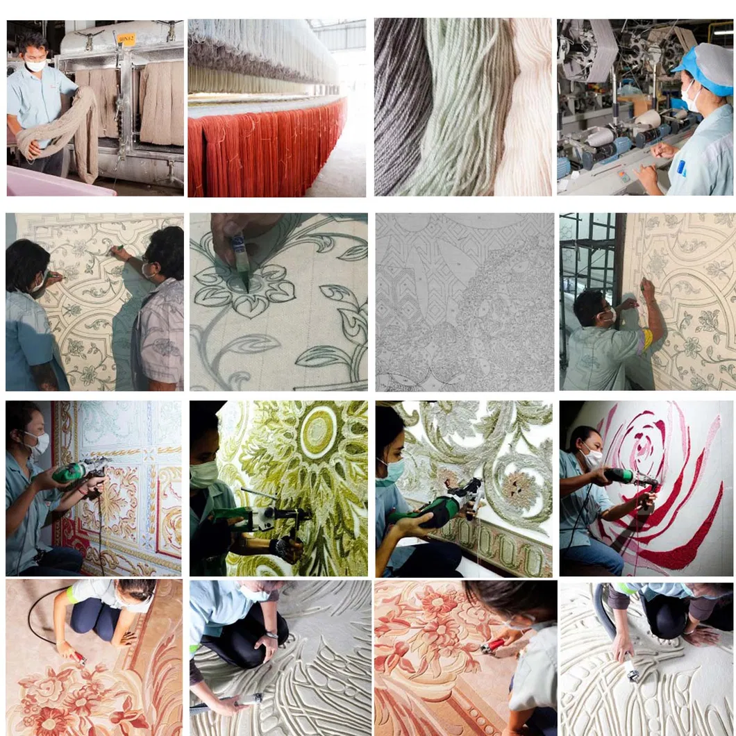 Luxury Colorful Circle Round Versace Carpet Design Printed Carpet Tiles for Living Room Decor