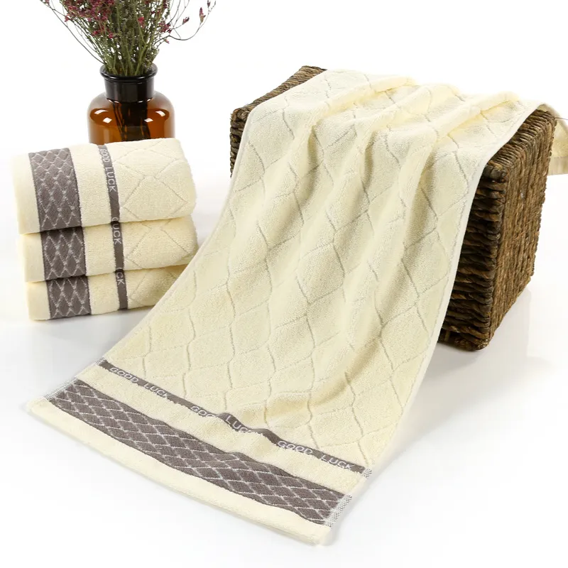 Luxury Jacquard White Bath 100% Organic Cotton Towels