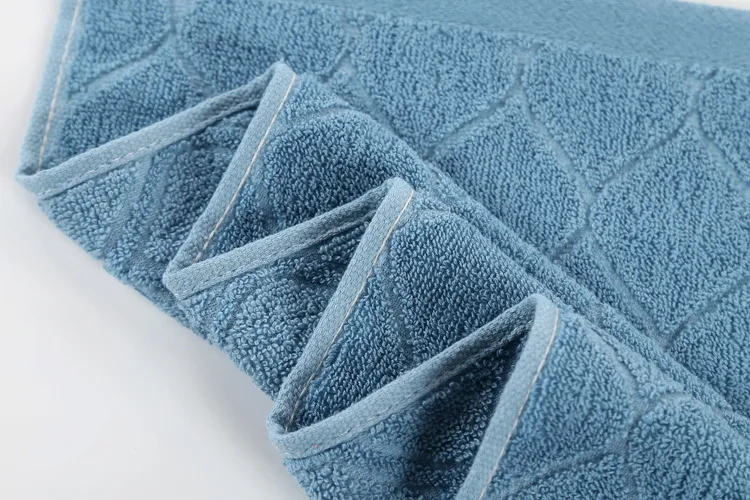 Luxury Jacquard White Bath 100% Organic Cotton Towels