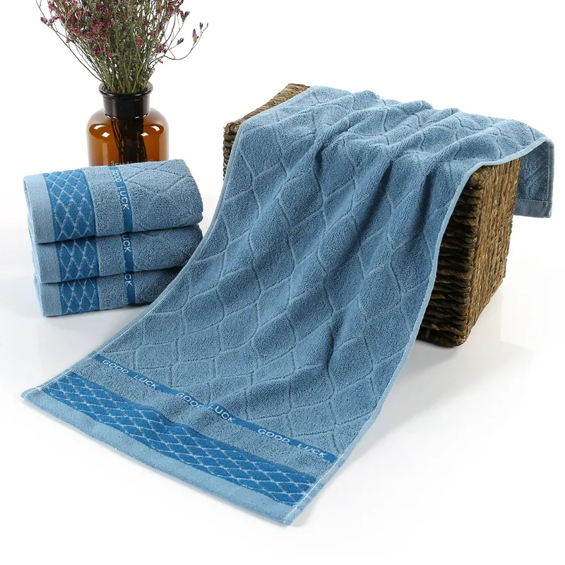 Luxury Jacquard White Bath 100% Organic Cotton Towels