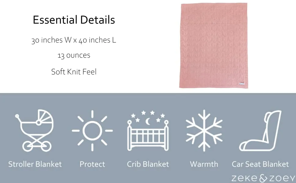 Manufacturer Texpro Anti-Mosquito Knit Cotton Baby Throw Patterns