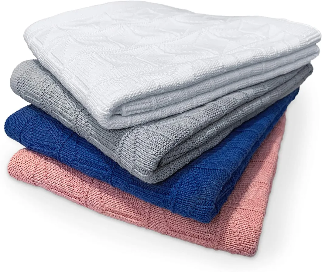 Manufacturer Texpro Anti-Mosquito Knit Cotton Baby Throw Patterns