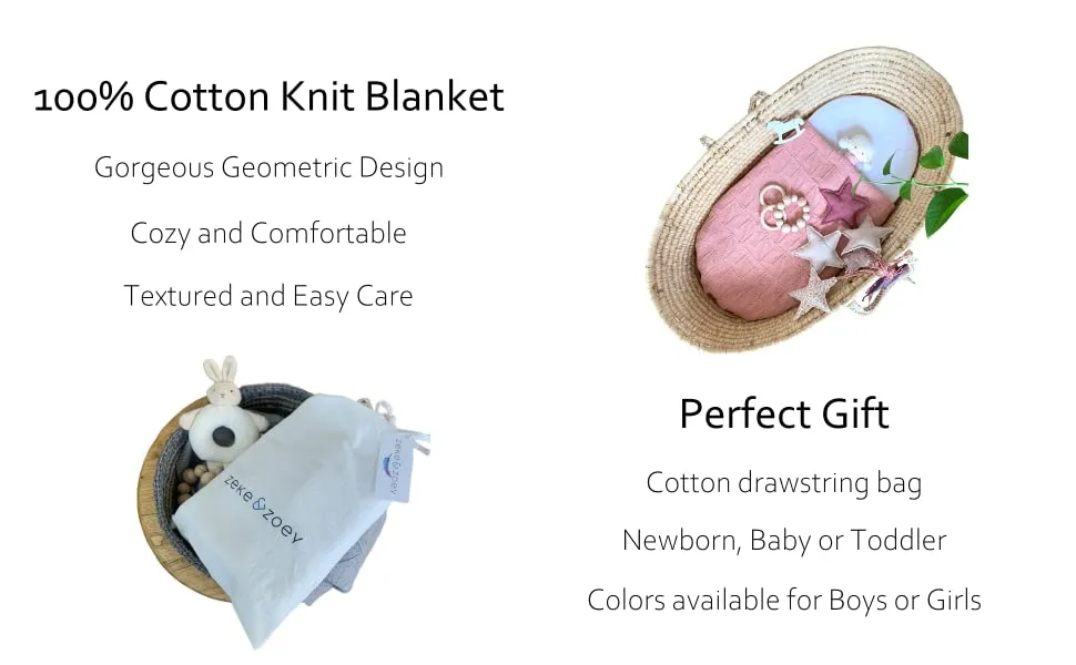 Manufacturer Texpro Anti-Mosquito Knit Cotton Baby Throw Patterns