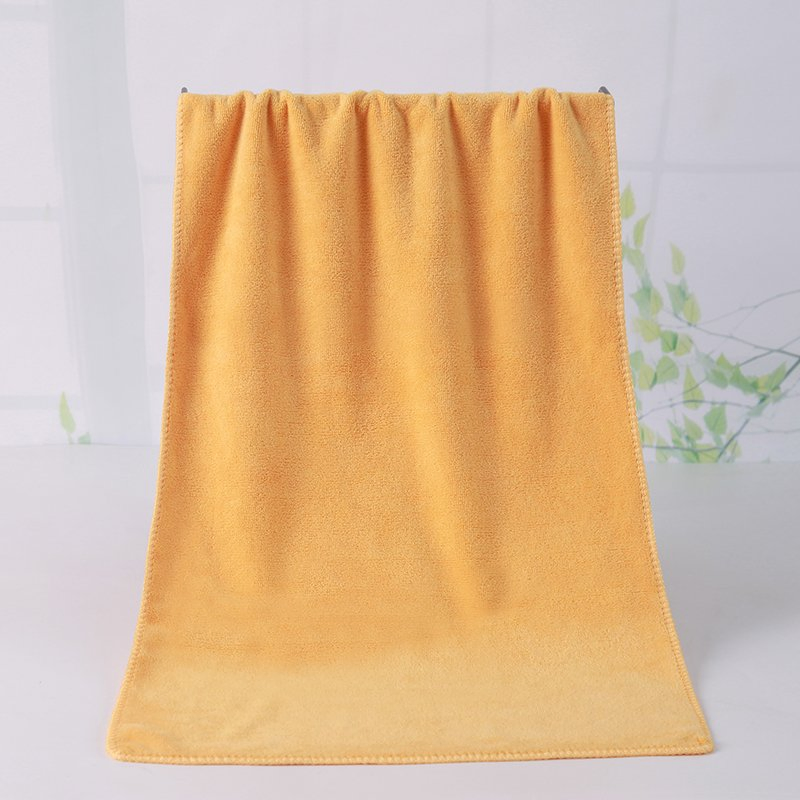Micro Fiber Plain Dyed Bath Towel
