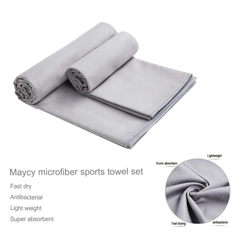 Microfiber Fast Drying Travel Yoga Gym Golf Towel, Sand Free Beach Fitness Bath Wrap Towel