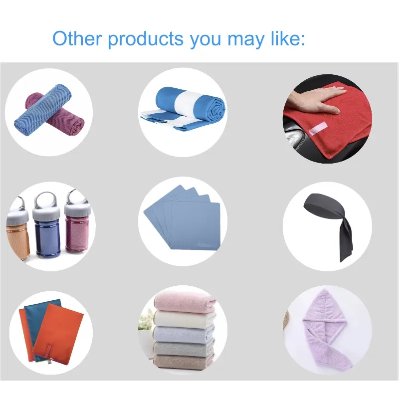 Microfiber Fast Drying Travel Yoga Gym Golf Towel, Sand Free Beach Fitness Bath Wrap Towel